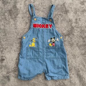 Disney Blue Dungarees-overalls